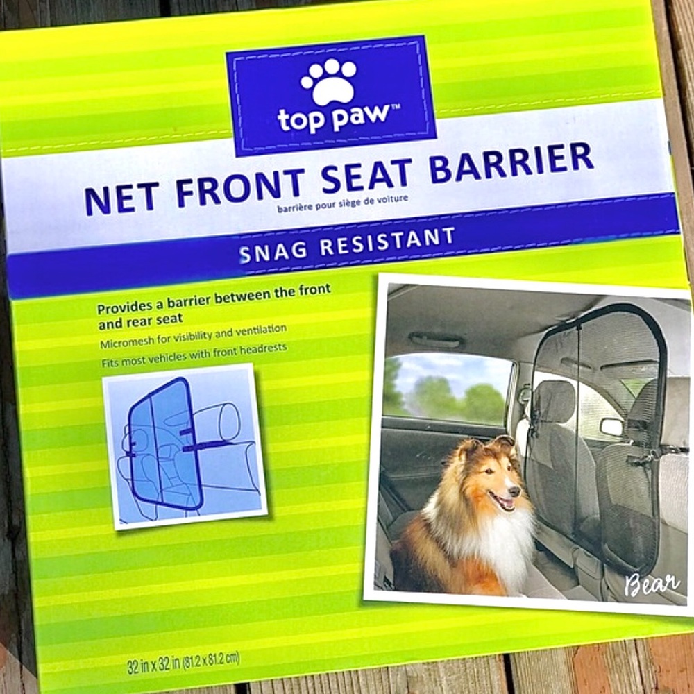 New! NWT Top Paw Car Seat Micromesh Barrier